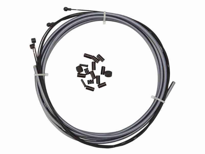 OnGear - Premium Kevlar/Teflon Bremsekabel 5mm - Grå