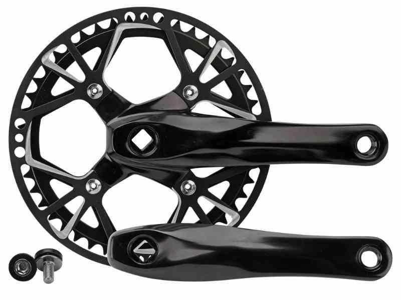 Lasco - Kranksæt 46T 170mm - Sort med disc