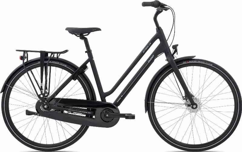 Giant Attend CS 2 LDS GB 2023 - Sort Cykel