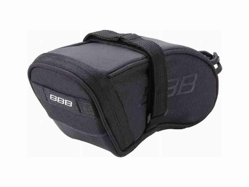 BBB - SpeedPack L - Sadeltaske med velcro - Vandtæt - Sort