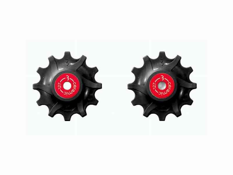 BBB RollerBoys BDP-16 Pulleyhjul 12T - Sort