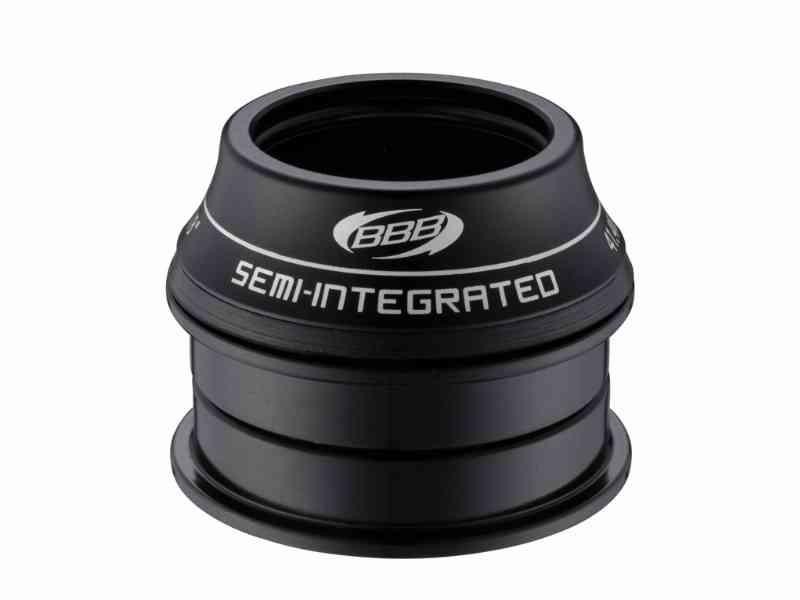 Styrfittings BBB BHP-50 Semi-Integreret Ø41,4mm - Sort