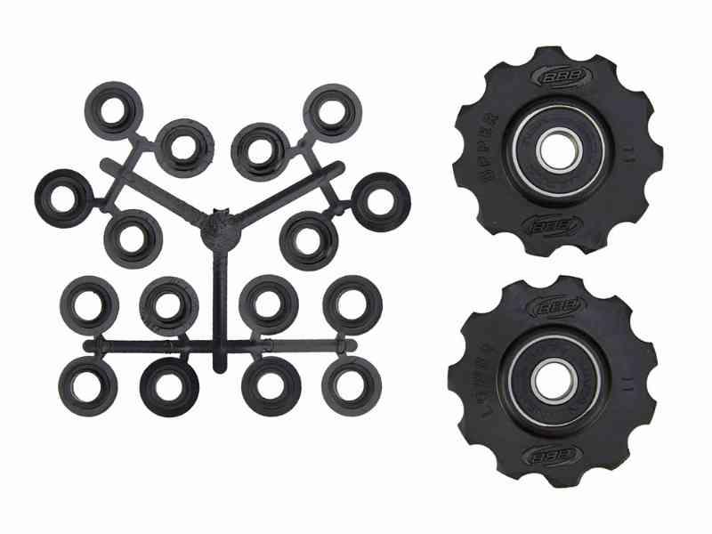 BBB 11-tands pulleyhjul med ABEC-3 lejer - 2 stk.