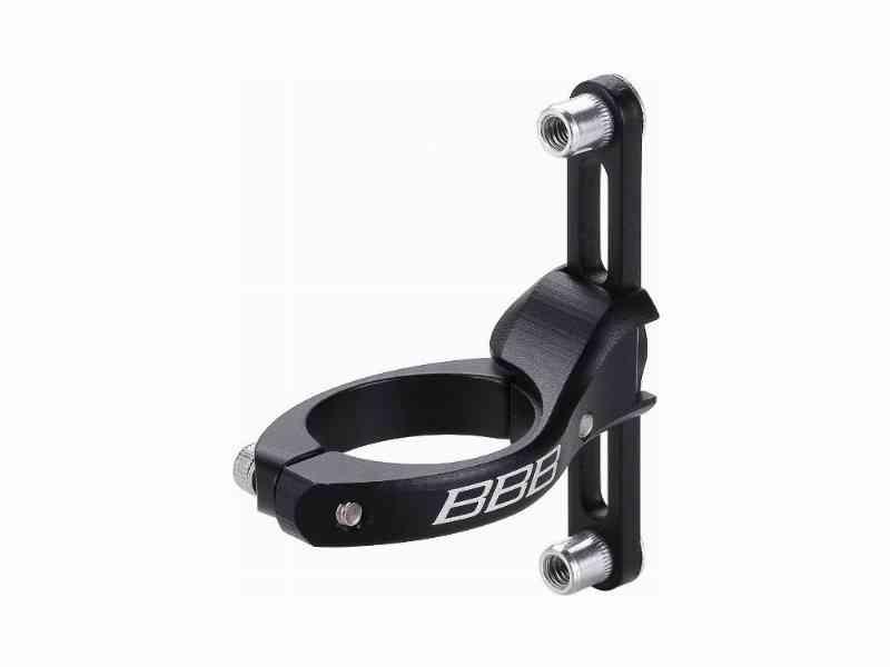 BBB UniHold - Flaskeholder beslag - Sort - Ø22,2-31,8mm