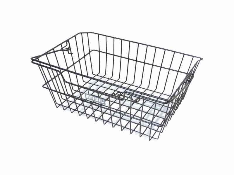 Basil Cairo - Sort Bagagebærer Cykelkurv