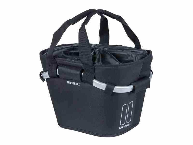 Basil Classic Carry All - Cykelkurv - 15 liter - Sort