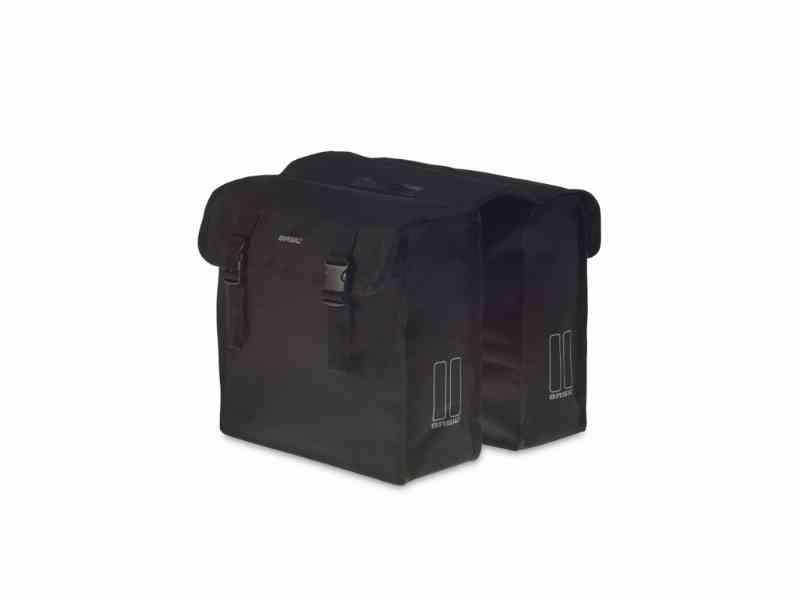 Basil Mara XL - Cykeltaske til bag - 35 liter - Sort