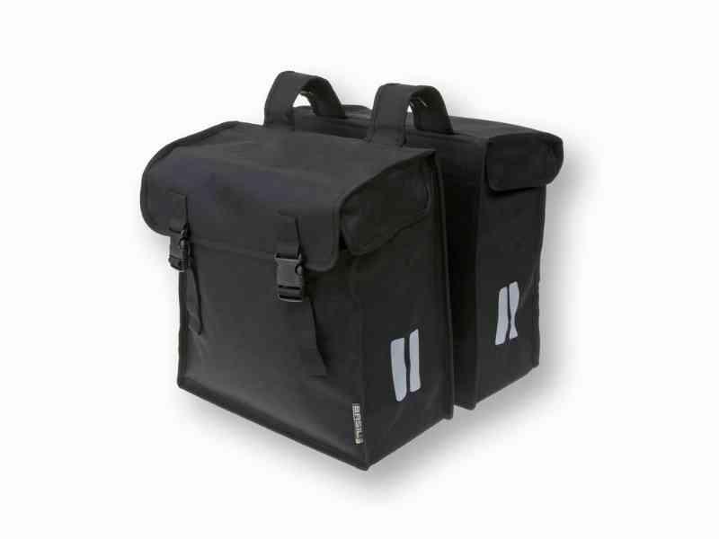 Basil Mara XXL - Cykeltaske til bag - 47 liter - Sort