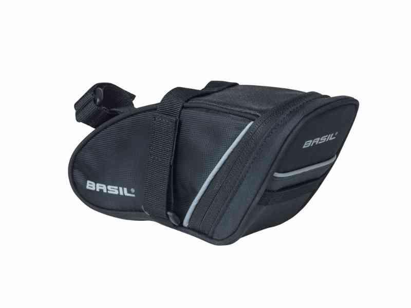 Basil Sport Design M - Sadeltaske 1 liter - Sort