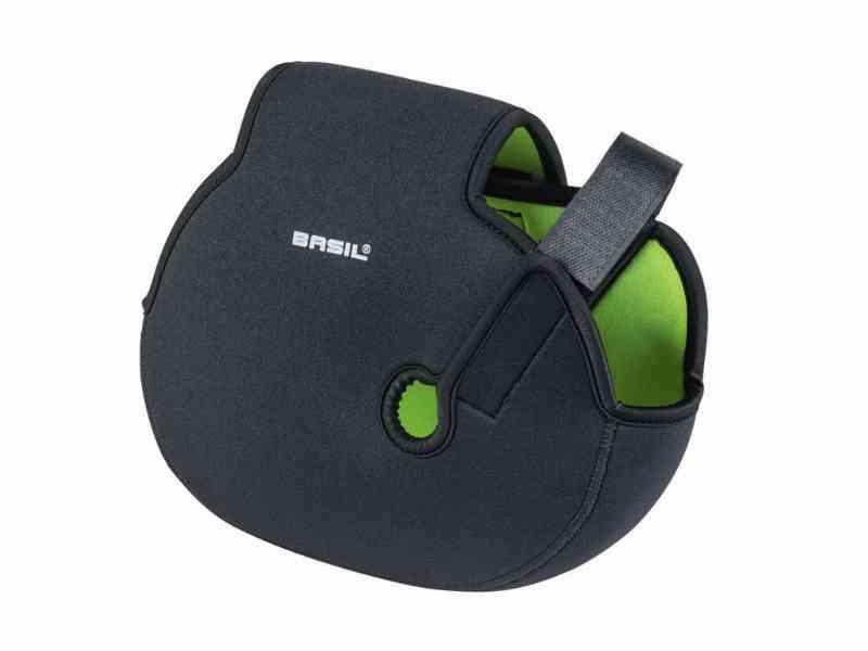 Basil Mid Engine Cover – Universel sort motorbeskyttelse