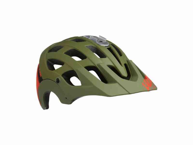 Lazer Revolution Cykelhjelm Enduro - Mat khaki orange 55-59 cm