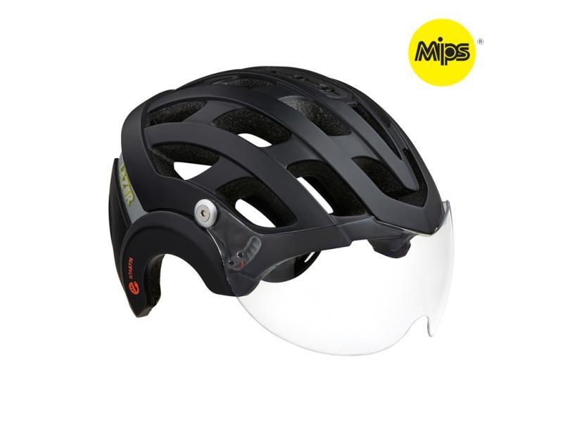 Lazer Anverz NTA MIPS - Cykelhjelm med LED lys - E-bike - Str. 55-59 cm - Mat sort