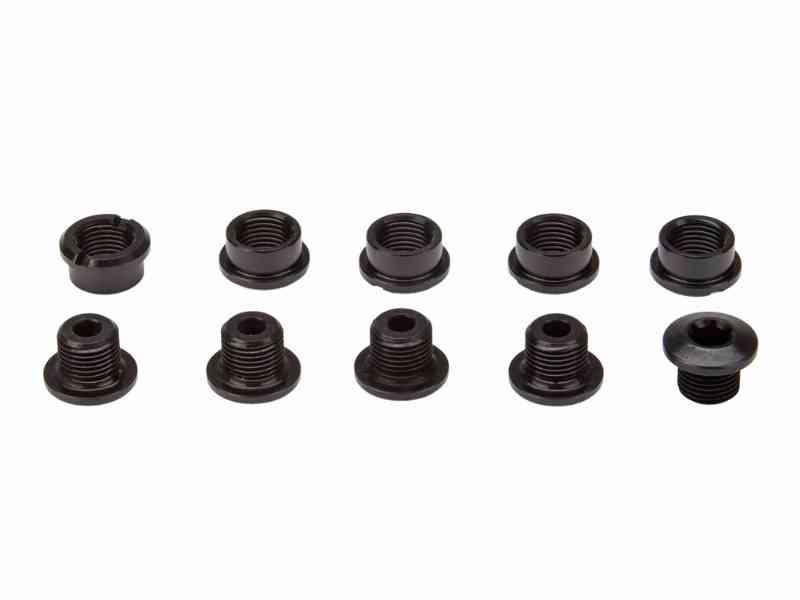 absoluteBLACK Korte Klingebolte - 5 stk. til MTB/Racer