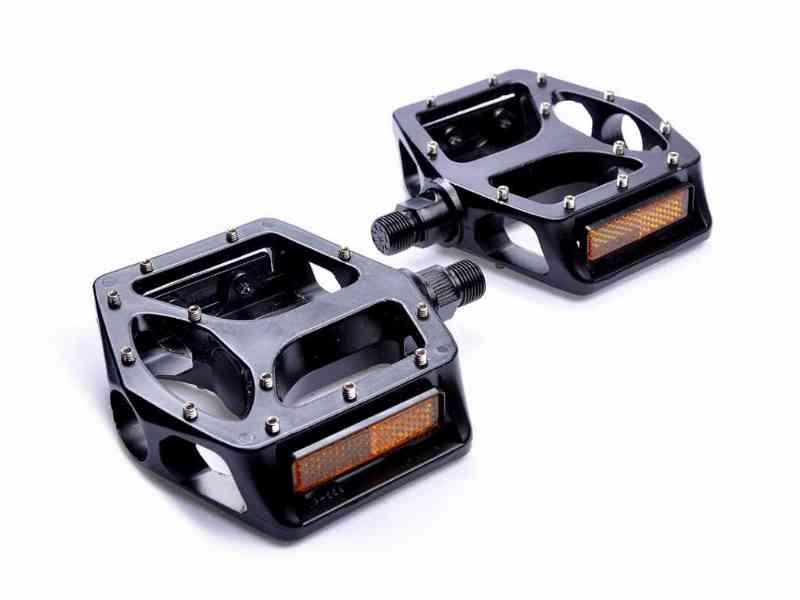 BikePartner - Platformspedaler 9/16 - Aluminium - Sort