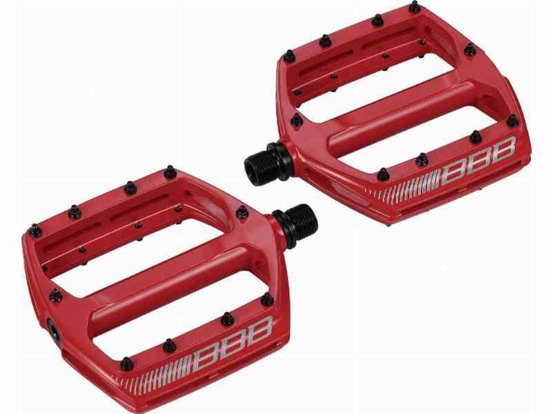 BBB Coolride platformpedaler – Rød