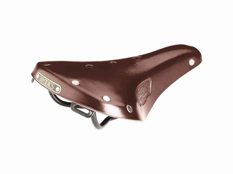 Brooks B17 S Cykelsadel - Klassisk Læder til Dame - Brun
