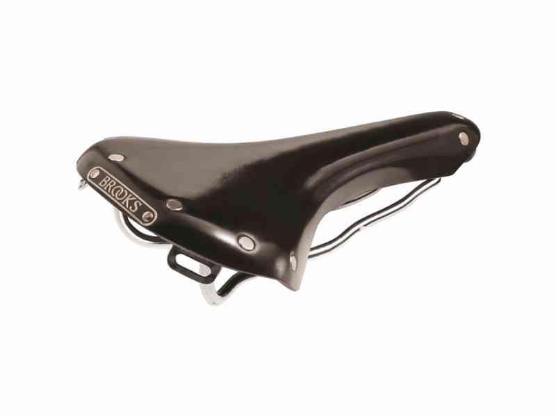 Brooks B15 Swallow Cykelsadel - Læder - Sort