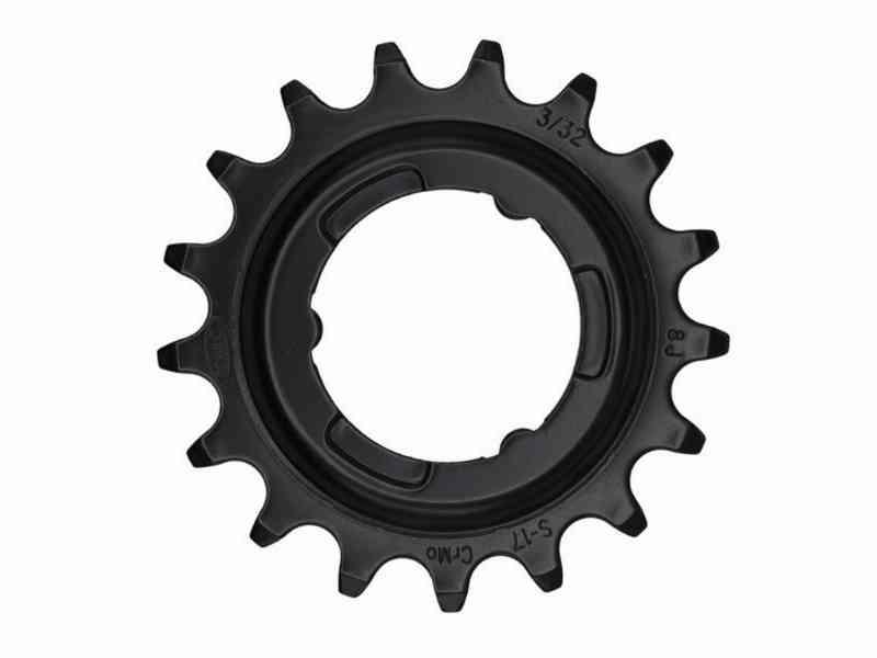 KMC 17T Gearhjul 3/32 til Shimano - Sort