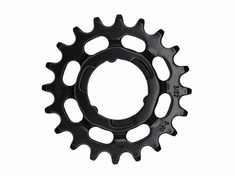 KMC Gearhjul 3/32 21T til Shimano - Sort