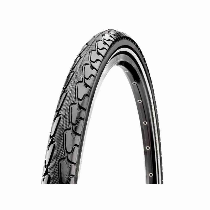 Cykeldæk 700 x 35 Sort Refleks Fiberbelt