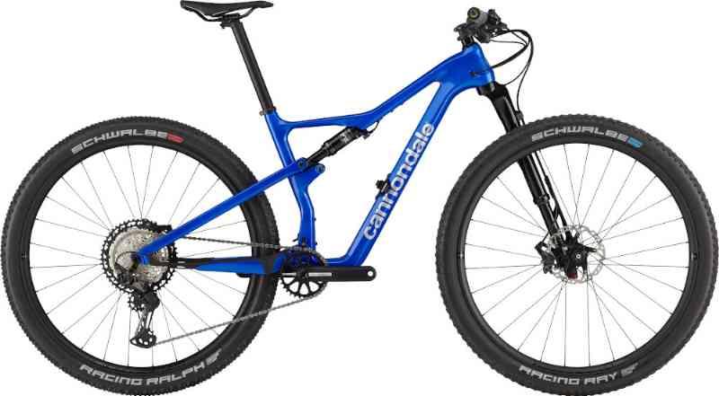 Cannondale Scalpel Carbon 2 2024 - Blå Mountainbike