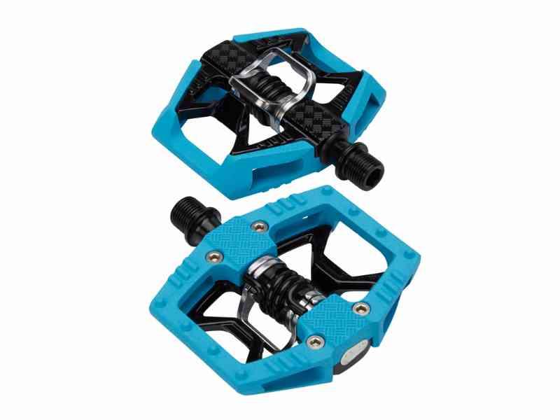 Crankbrothers Double Shot Limited Edition - MTB Pedal - Blå/sort/sølv