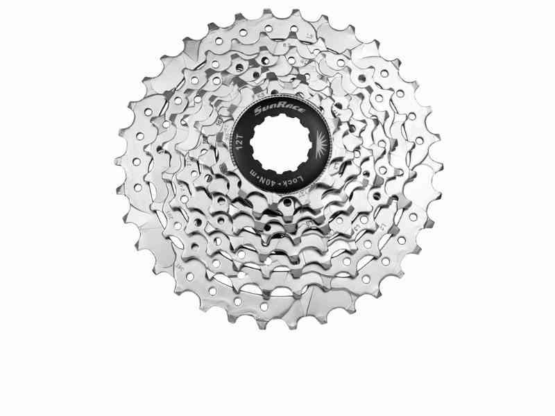 Sunrace CSM66 - Kassette 8 gear - 11-32 tands - MTB - Til Shimano eller Sram - Nickel