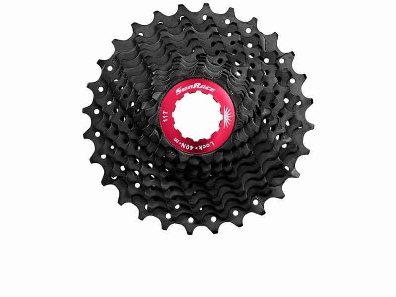 Sunrace CSRS 11 gear kassette 11-32 tands - Sort