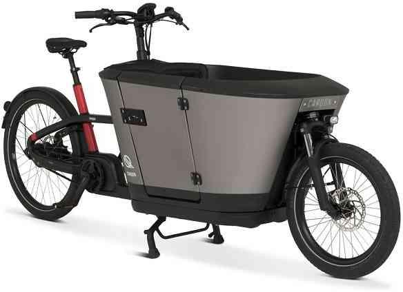Carqon Classic E2 Ladcykel - Sort/Rød 1000Wh