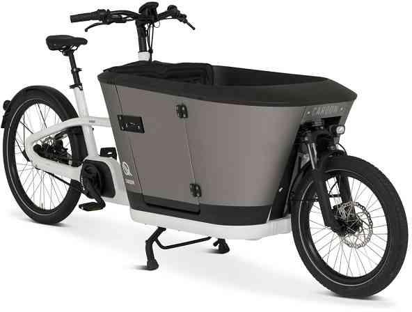 Carqon Classic E2-2x500wh Ladcykel - Hvid