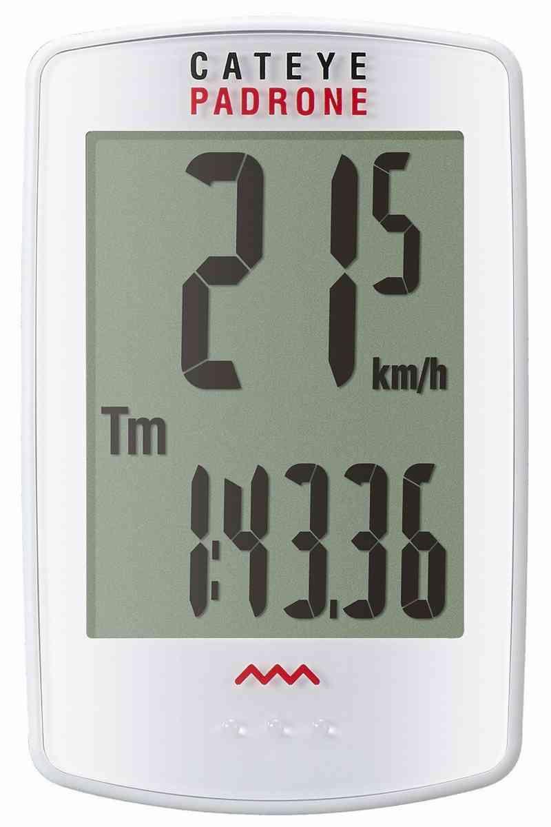 Cateye Padrone trådløs cykelcomputer 8 funktioner