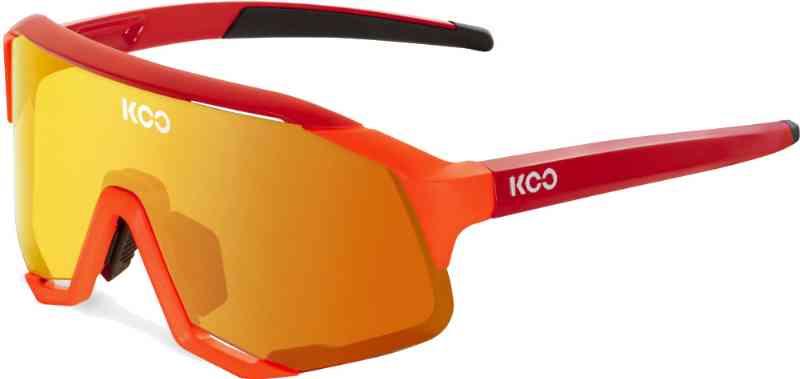 KOO Demos Cykelbriller – Orange/Rød Farve