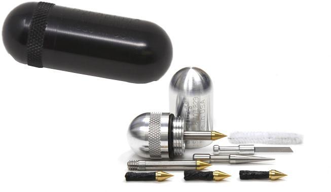Dynaplug Micro Pro Bicycle Tubeless Repair Kit - Sort