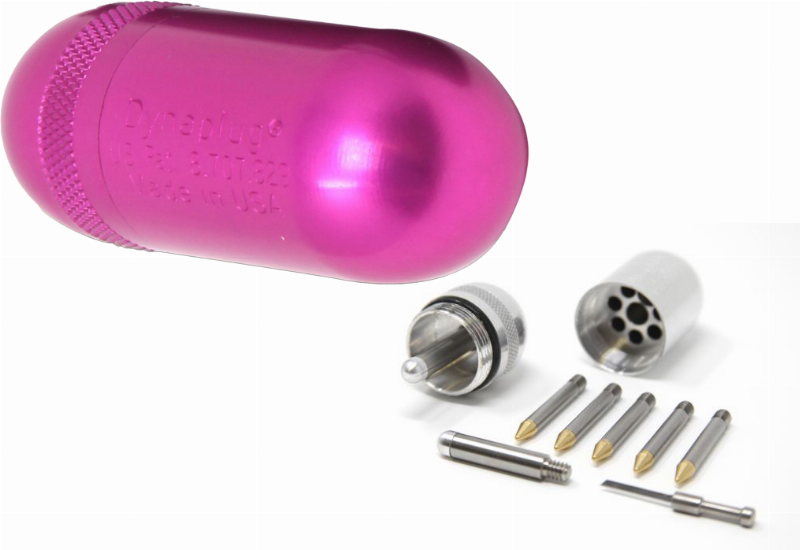 Dynaplug Megapill Tubeless Bicycle Tyre Repair Kit - Lyserød