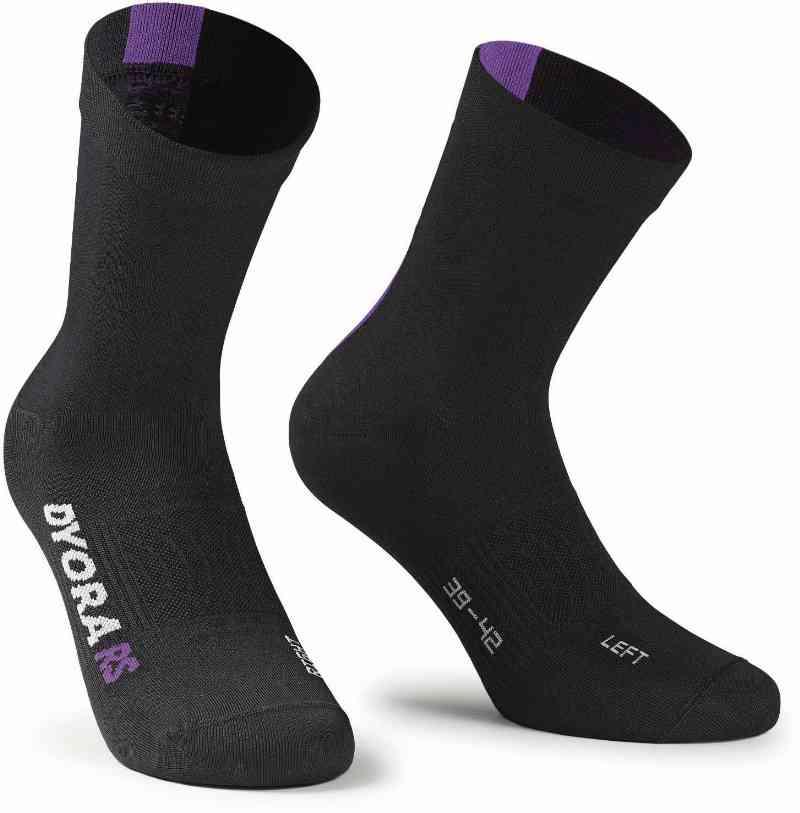 Assos DYORA RS Dame Sokkene - Sort