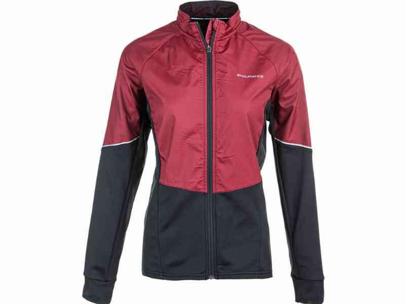 Endurance Jigsaw Functional  - Cykel/MTB jakke m. lange ærmer - Dame - Cabernet -  Str. 40