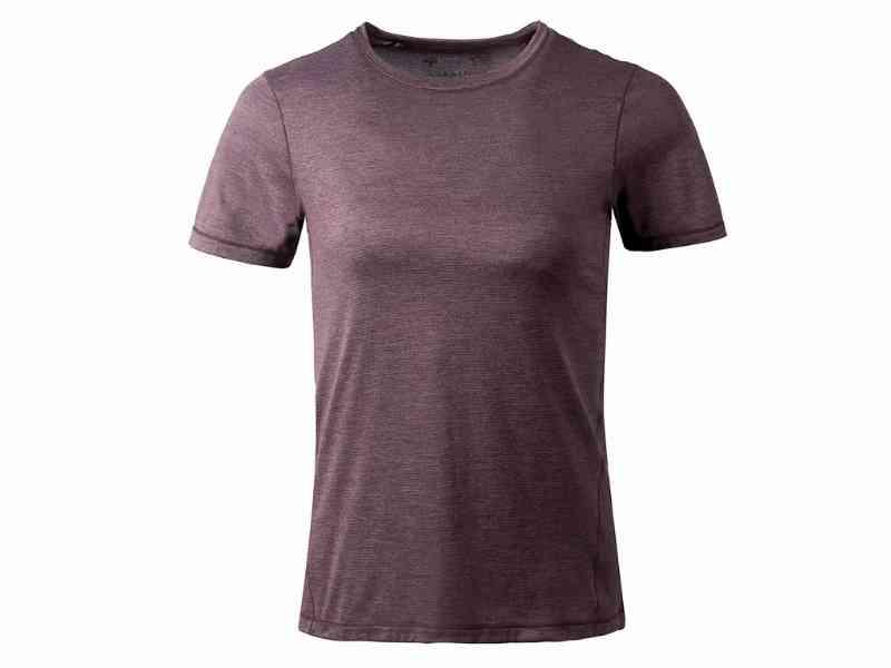 Endurance Korrl Melange T-shirt til kvinder - Sort