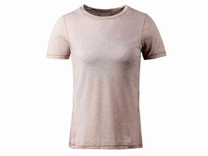 Endurance Korrl Melange - T-shirt m. korte ærmer - Dame - Warm Taupe -  Str. 40