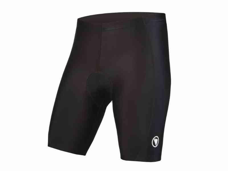 Endura 6-panel cykelshorts II med pude - Sort - XL