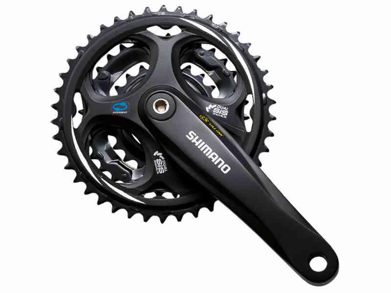 Shimano Altus - Trippel kranksæt 48-38-28 tands