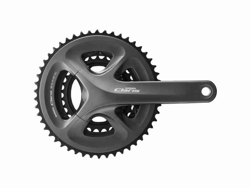 Shimano Claris - Kompakt kranksæt 50/39/34 tands 170mm