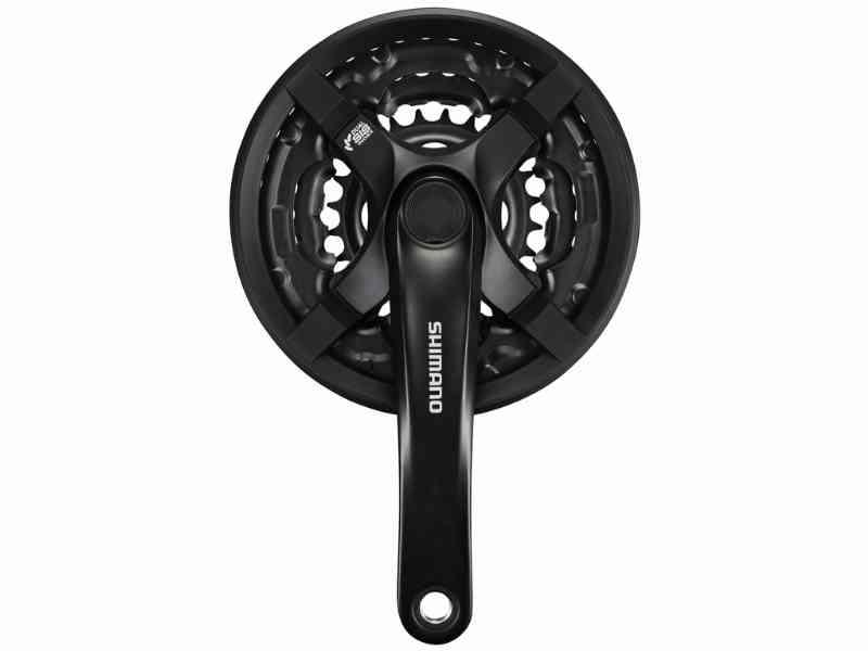 Shimano Tourney Kranksæt FC-TY501 Sort 48/38/28T