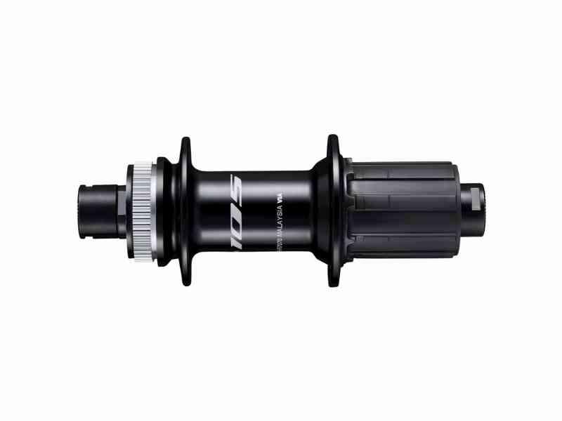 Shimano 105 Bagnav E-Thru 142mm - Sort, 32 eger