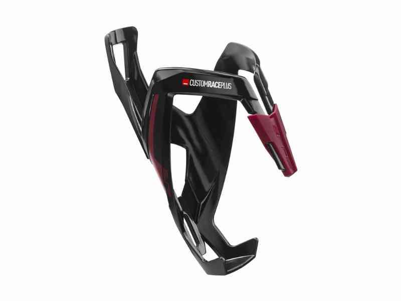 Elite Custom Race+ - Flaskeholder - Sort Glans Amaranth