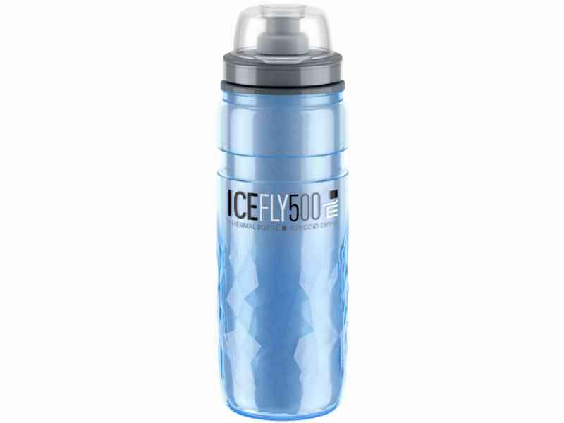 Elite Fly Ice - 500ml Drikkeflaske - Blå & Bionedbrydelig