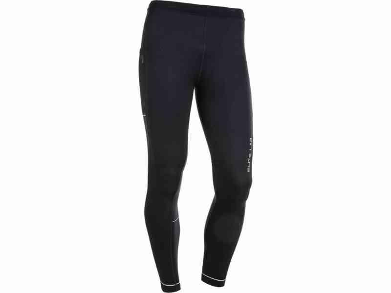 Elite Lab Run Elite X1 Vindblok - Herre Tights - Sort M