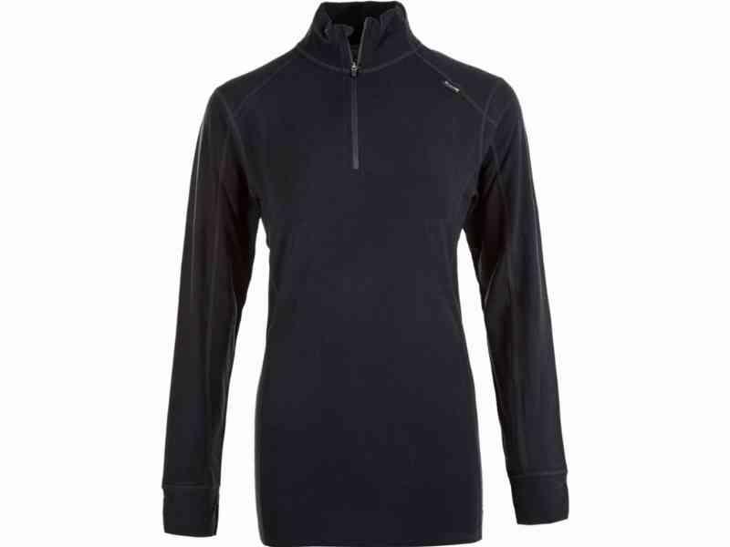 Elite Lab Wool X1 Dame Midlayer - Sort - Str. 34