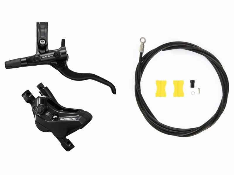 Shimano Deore - Hydraulisk Bremsesæt med 4 Stempler - MT420