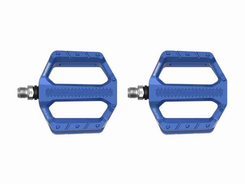 Shimano Flade Pedaler til Urban Brug - Blå