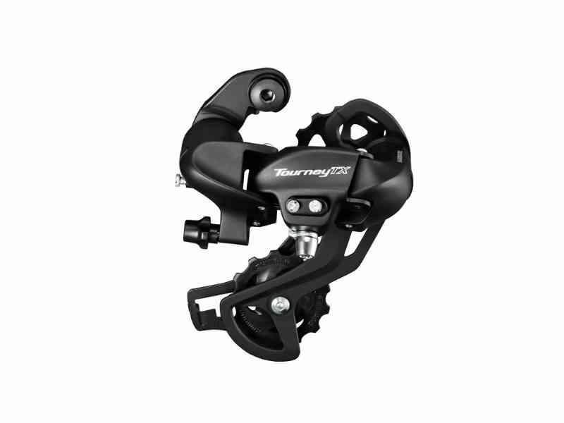 Shimano Tourney RD-TX800 Bagskifter - 3 x 7/8 Gear Sort